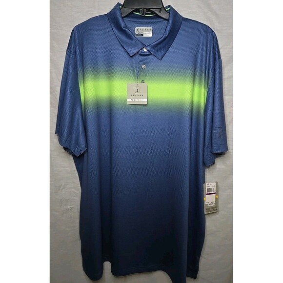 Other - NWT PGA Tour Pro Series Stretch Polo Shirt Sz XXL True Navy